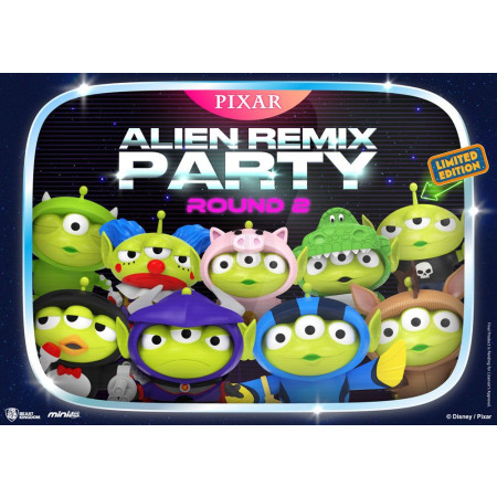 Toy Story Mini Egg Attack figúrka 8 cm Assortment Alien Remix Party Round 2 (8)